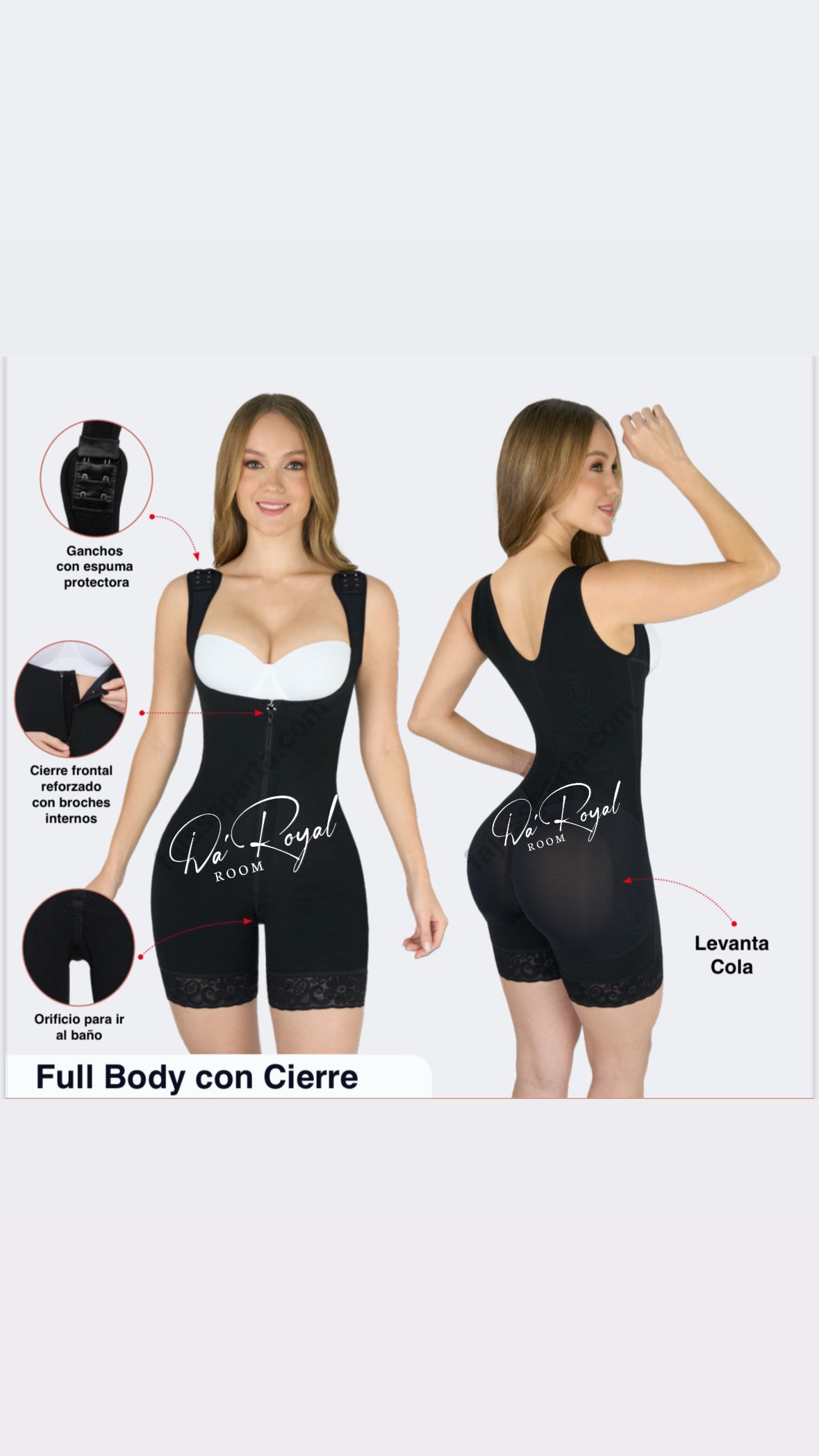 Full Body with Zipper
