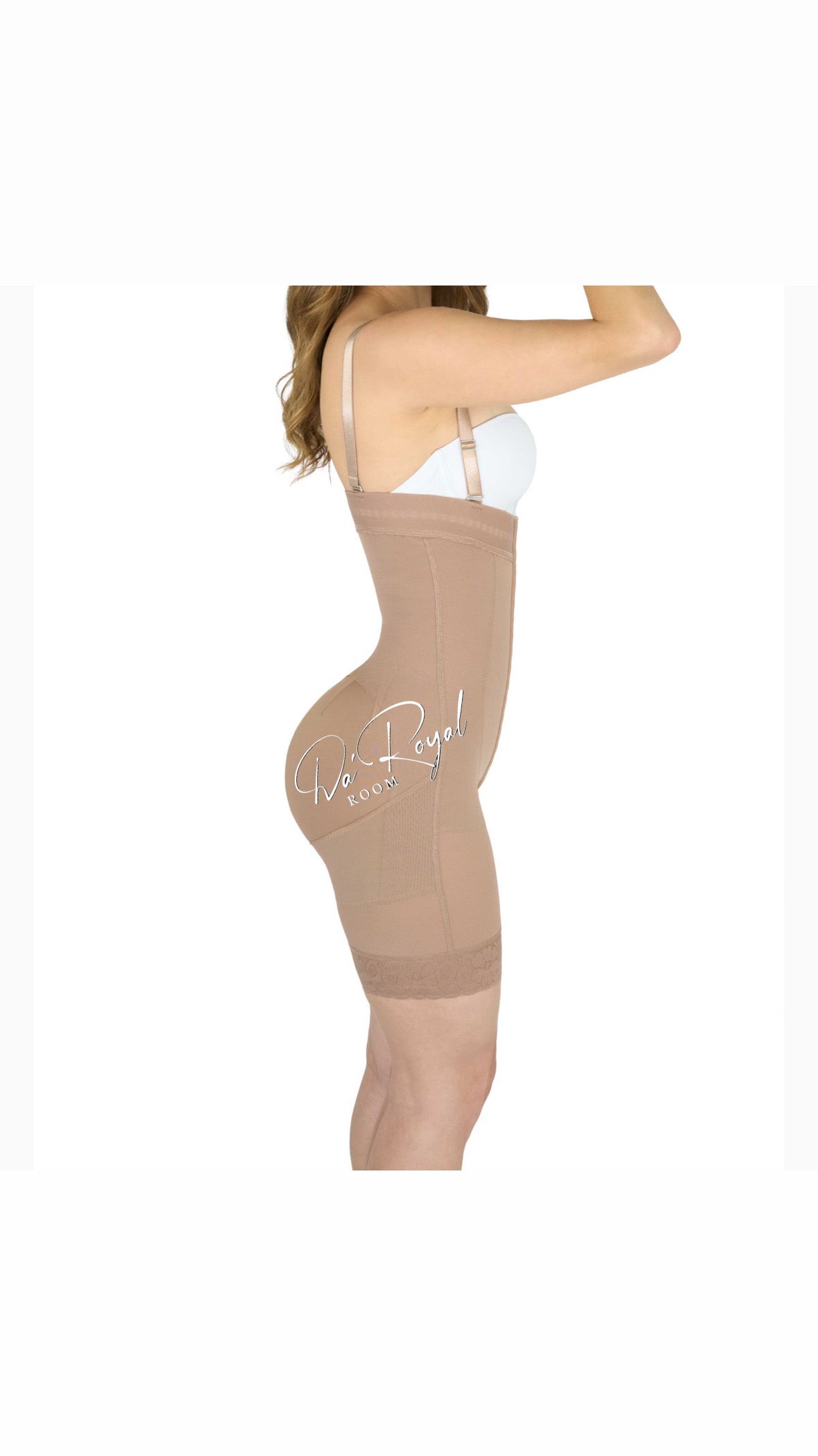 Girdle Strapless Bodysuit with Hooks For Women