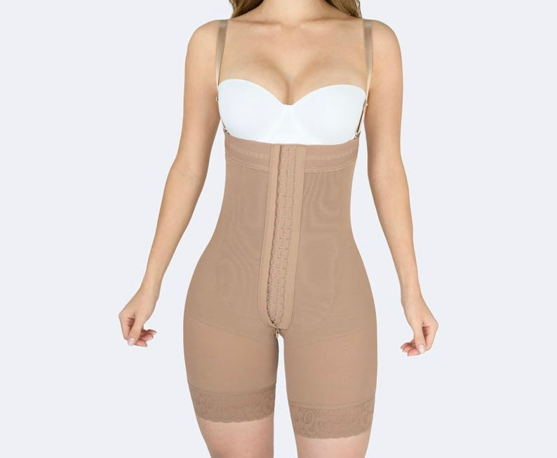 Girdle Strapless Bodysuit with Hooks For Women