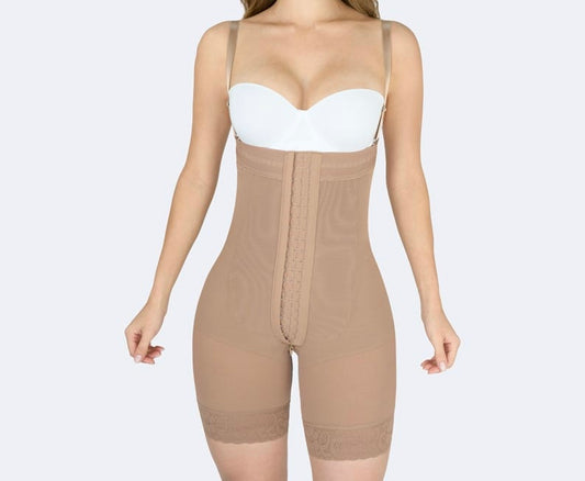 Girdle Strapless Bodysuit with Hooks For Women